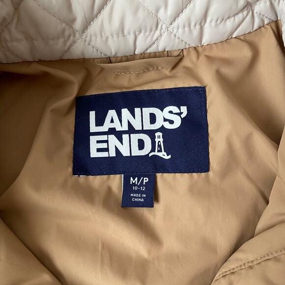 Lands’ End Quilted Puffer Pullover - Picture 4 of 7